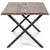 Aura plankbord förlängningsbart matbord 200 cm - Brun ek