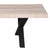 Aura - plank soffbord vit ek 120 cm