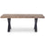 Aura - plank soffbord brun ek 120 cm