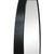 Kaya - Spegel rund med svart ram Ø70 cm