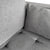 Brandy - Höger- och vänstervänd vändbar chaiselongsoffa i grått - L: 290 x D: 96 x H: 80 cm