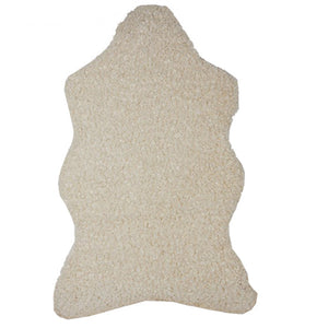 Villy - Korthårig imiterad lammskinn i vit 60x90 cm