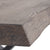 Aura plankbord 200 cm - Brun ek med kryssben (förberedd för iläggsskivor)