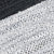 Parma hållbart lädermatta 240 x 180 - Grå/svart